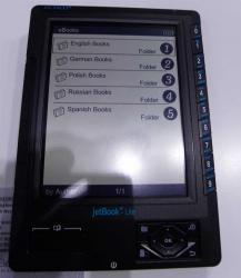 Ectaco jetBook Lite, un lecteur 5 pouces avec piles AA