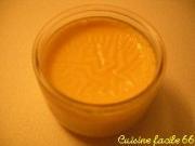 Petits pots de crème onctueuse à l'eau de fleur d'oranger