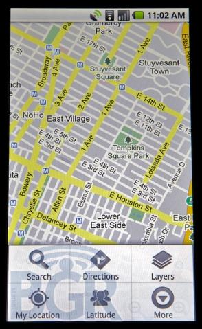 google maps sur android 2.0