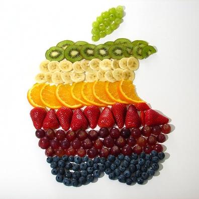 Logo Apple sans la pomme < Photo humour