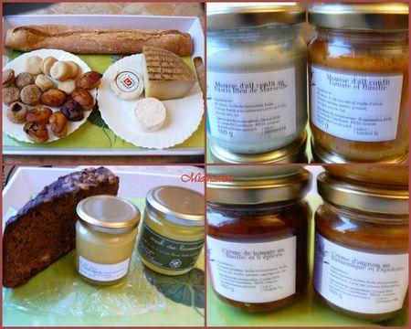 La fête du Miel à Entrecasteaux et Travers de Porc aux Cacahuètes d'après Alain Ducasse produits1