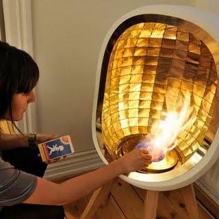 Cheminée à l'éthanol by Fredrik Hyltén-Cavallius