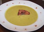 Velouté fumé pois cassés.