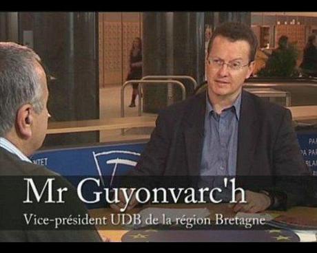 Tête à tête Christian Guyonvarc'h-François Alfonsi au Parlement européen