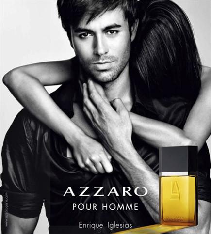 Enrique Iglesias : Campagne Azzaro Pour Homme