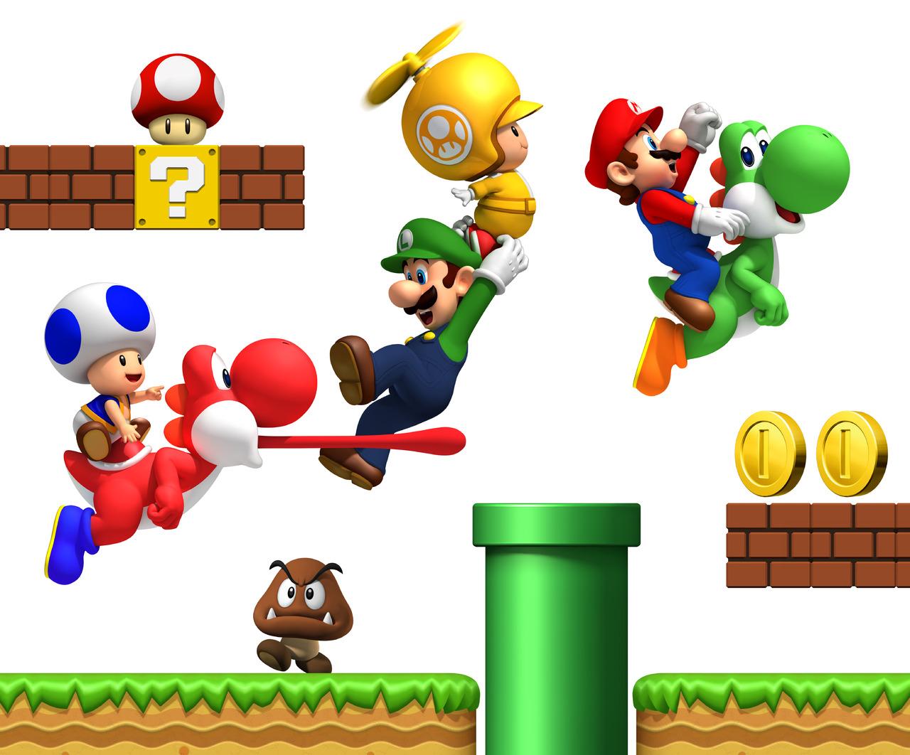 New Super Mario Bros Wii  le nouveau trailer !