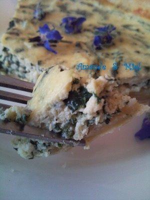 TARTE RICOTTA BOURRACHE