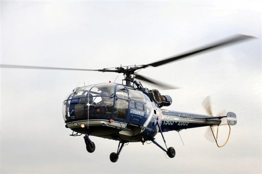 Le dernier vol de l'Alouette III dans le ciel de Lyon-Bron