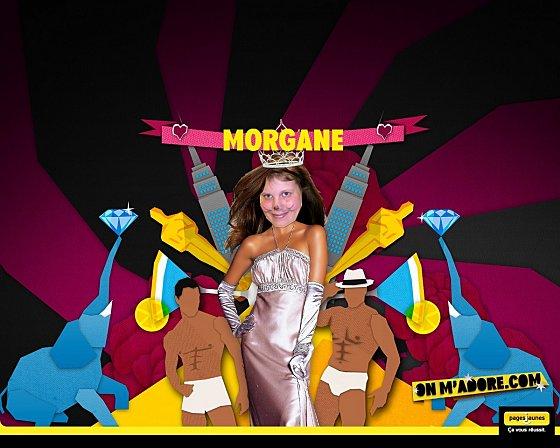 Check Morgane, elle a trop la classe !