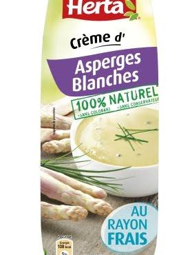 Crème d'asperges blanches HERTA 100% naturelle*