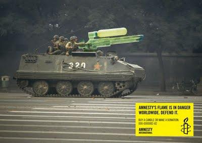 Amnesty International Belgium: Amnesty's flame is in danger worldwide