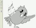 Clip gad elmaleh petit oiseau paint