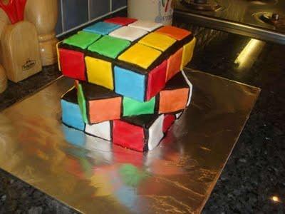 Gâteau d'anniversaire mathématique.