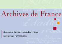 Janvier 2010, disparition de la direction des Archives de France