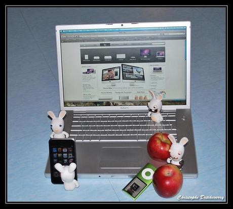 Les lapins crétins vous présentent Apple Les Lapins crétins vous présentent Apple