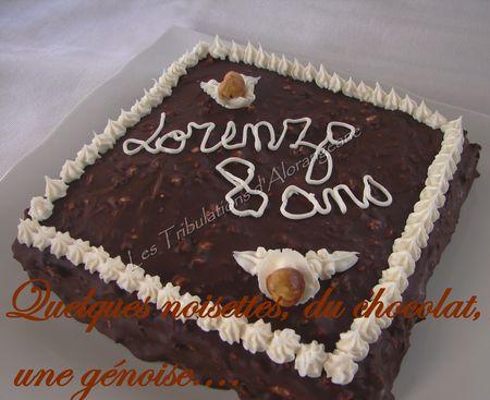 Noisetier Pour L Anniversaire De Lorenzo Paperblog