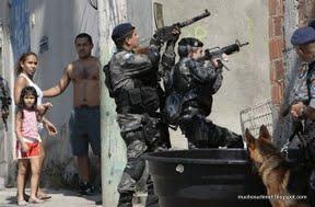 Rio guerre dans les favelas