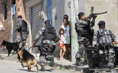 Rio guerre dans les favelas