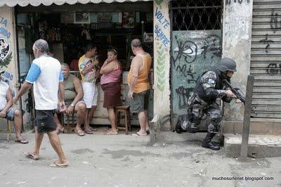 Rio guerre dans les favelas