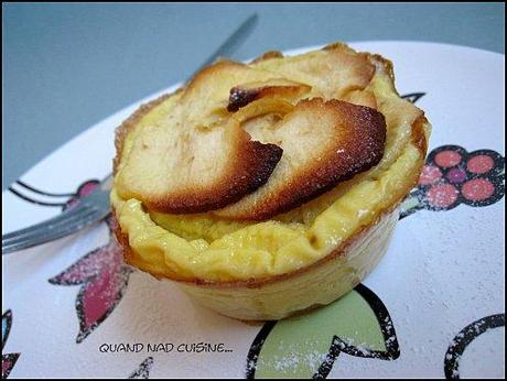 Flamusse aux pommes et à la fève tonka