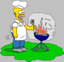Homer a grillé sa box...