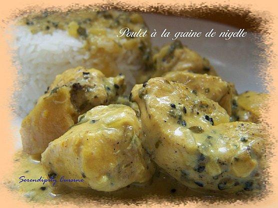 Poulet à la graine de nigelle