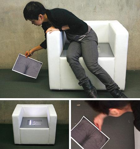 Le fauteuil qui vous photocopie les fesses