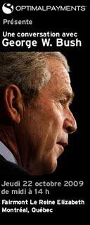 G.W.Bush et le droit de parole