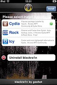 200910260154 Jailbreak de liPhone en 3.1.2 avec Blackra1n RC2 