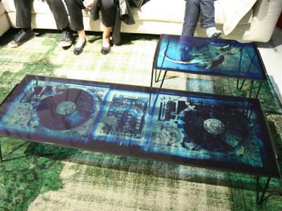 Table basse Xradio Disc par Diesel Creative Team