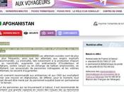 AFGHANISTAN fiche site Ministere Affaires étrangères.