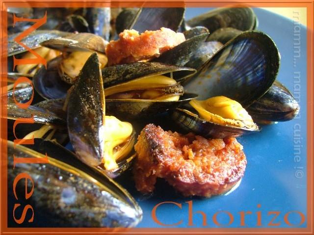 Moules au chorizo