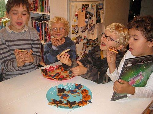Biscuits effrayants pour Halloween !