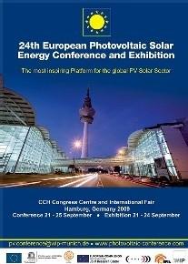 Poster awrads lors de la 24th European Photovoltaic Solar Energy Conference and Exhibition