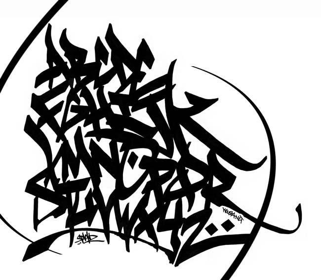 New Graffiti Alphabet