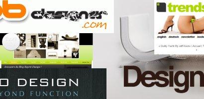 Quels sont pour vous les 5 sites Design / Deco les plus influents, 1 an aprés