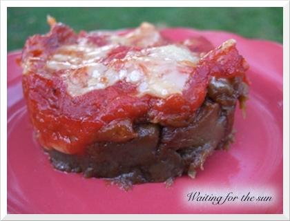 ≈ GRATINS D'AUBERGINES AUX TOMATES ET PARMESAN ≈