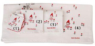 Shinzi Katoh serviette chaperon rouge