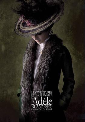 Les Aventures Extraordinaires d'Adèle Blanc-Sec : l'affiche