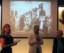 Sandrine David, Directrice de la Maison du Limousin, Jean Marc Ferrer, des Ardents Editeurs, Nicole Maritch-Haviland