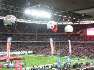 Wembley était plein pour acceuillir la NFL