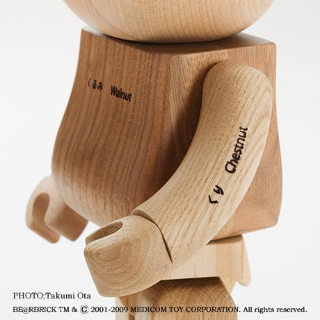 MORE TREES 400% WOODEN BE@RBRICK