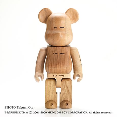 MORE TREES 400% WOODEN BE@RBRICK
