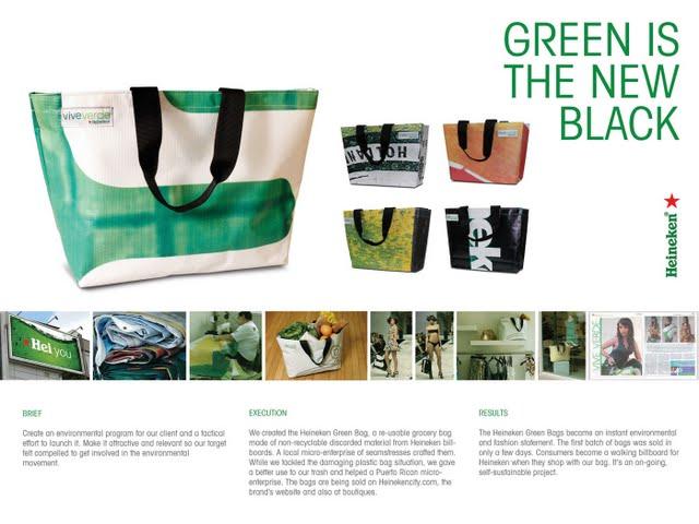 Heineken Green Bag