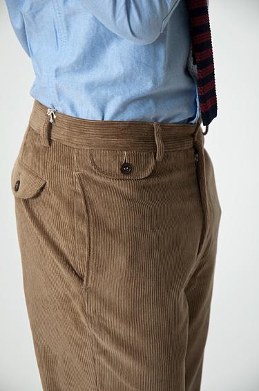 Chino – Velour Côtelé