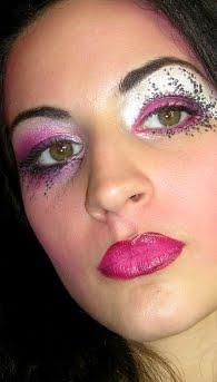 Pink and purple makeup - Weekly challenge (Breast Cancer Awareness)