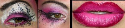 Pink and purple makeup - Weekly challenge (Breast Cancer Awareness)