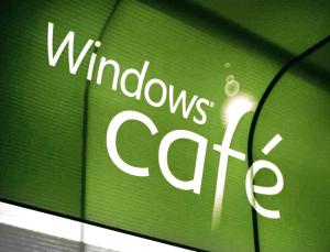 Street Marketing : Le Windows Café