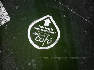 Street Marketing : Le Windows Café