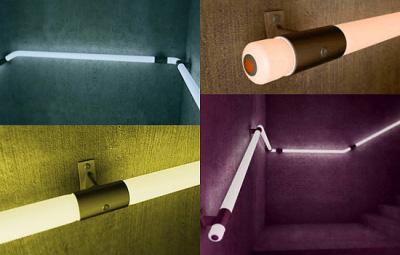 Rampe d'escalier concept LED par Zoon Design